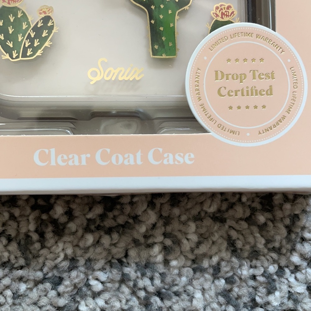 iPhone X/Xs Prickly Pear w/ Pop socket Case - Picture 2 of 5